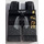 LEGO Schwarz Sensei Wu - Schwarz Robes mit Gold Chinese Lettering Beine und Grau Sash (96758 / 97431)