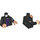LEGO Black Severus Snape Minifig Torso (973 / 76382)
