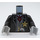 LEGO Schwarz Sheriff Not-a-Roboter Minifigur Torso (973 / 76382)