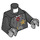 LEGO Black Sheriff Not-a-robot Minifig Torso (973 / 76382)