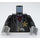 LEGO Black Sheriff Not-a-robot Minifig Torso (973 / 76382)