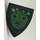 LEGO Black Shield - Triangular with Te Fiti (Green) Sticker (3846)