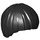 LEGO Noir Court Smoth Bowl Cut Cheveux (3089 / 55532)