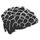LEGO Noir Court Spiky Cheveux avec Droit Sides (2646)