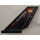 LEGO Black Shuttle Tail 2 x 6 x 4 with Lego Logo and &#039;SPYRUNNER&#039; Sticker (6239)