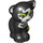 LEGO Black Sitting Cat with White and Lime  (26711)