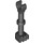 LEGO Black Skeleton Leg (Tall) (23769 / 65412)