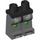 LEGO Schwarz Skull Arena Player Minifigure Hüften und Beine (3815 / 39097)