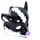 LEGO Schwarz Skunk / Fox Maske mit Weiß Fur und Lavender Nose (13546 / 14296)