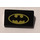 LEGO Musta Luiska 1 x 2 (31°) jossa Batman logo (Smaller) Tarra (85984)