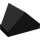 LEGO Noir Pente 1 x 2 (45°) Double / Inversé avec porte-goujon intérieur (3049)