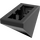 LEGO Zwart Helling 1 x 2 (45°) Drievoudig met Stud houder aan de binnenzijde (15571)