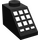 LEGO Noir Pente 1 x 2 (45°) avec 9 + 3 blanc Buttons (3040)
