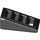 LEGO Black Slope 1 x 2 x 0.7 (18°) with Grille (61409)