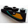 LEGO Black Slope 1 x 3 (25°) Inverted with Eye Both Sides (Right) Sticker (4287)
