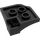 LEGO Noir Pente 1 x 3 x 3 Double Curve (73682)