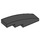 LEGO Black Slope 1 x 4 Curved (11153 / 61678)