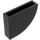 LEGO Black Slope 1 x 4 x 3 Curved (65734)