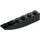 레고 검은색 경사 1 x 6 구부러진 거꾸로 (41763 / 42023)
