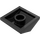 레고 검은색 경사 2 x 2 (25°) 더블 (3300)
