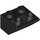 LEGO Noir Pente 2 x 2 (45°) Inversé avec entretoise plate en dessous (3660)