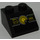LEGO Noir Pente 2 x 2 (45°) avec Tachometer et Jaune &#039;295&#039; Autocollant (3039)