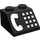 LEGO Black Slope 2 x 2 (45°) with White Phone (3039)