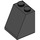 LEGO Noir Pente 2 x 2 x 2 (65°) avec Bellatrix Lestrange Skirt avec tube inférieur (3678 / 92729)