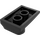 LEGO Noir Pente 2 x 3 x 0.7 Incurvé avec Aile (47456 / 55015)
