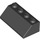 LEGO Noir Pente 2 x 4 (45°) avec surface rugueuse (3037)