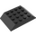 LEGO Schwarz Steigung 4 x 6 (45°) Doppelt (32083)