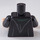 LEGO Noir Slytherin Robes Torse (973 / 76382)