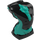 LEGO Black Snake Head with Dark Turquoise (49588)