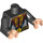 LEGO Black Snake Oiler Torso (973 / 76382)