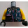 LEGO Negro Sons de Garmadon Minifigura Torso (973 / 76382)