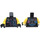 LEGO Noir Sons of Garmadon Minifig Torse (973 / 76382)