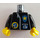 LEGO Black Space Port Torso (973)