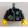 LEGO Schwarz Weltraum Port Torso (973 / 73403)