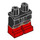 LEGO Zwart Spider-Man Minifigure Heupen en benen (80464 / 105304)