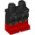 LEGO Schwarz Spider-Man Minifigure Hüften und Beine (80464 / 105304)