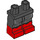 LEGO Zwart Spiderman Minifigure Heupen en benen (3815 / 80457)