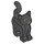 LEGO Noir Standing Chat avec Longue Queue avec Jaune Yeux Paterne (6175 / 22378)