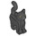 LEGO Black Standing Cat with Long Tail with Yellow Eyes Pattern (6175 / 22378)