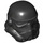 LEGO Schwarz Stormtrooper Helm mit Pearl Dark Grau (50347)