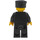 LEGO Black Suit, Blue Sunglasses, Flat Topped Hair Minifigure