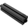 LEGO Noir Support 2 x 2 x 8 avec attache supérieure et rainures (45695)
