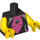 LEGO Negro Surfista Chica Torso (973 / 88585)