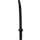 LEGO Schwarz Schwert mit achteckiger Wache (Katana) (30173 / 88420)