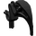 LEGO Black Technic Bionicle Weapon Pincer (6 Studs Long) (57565)