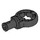 LEGO Black Technic Click Rotation Bushing with Pin and Ring (41680)